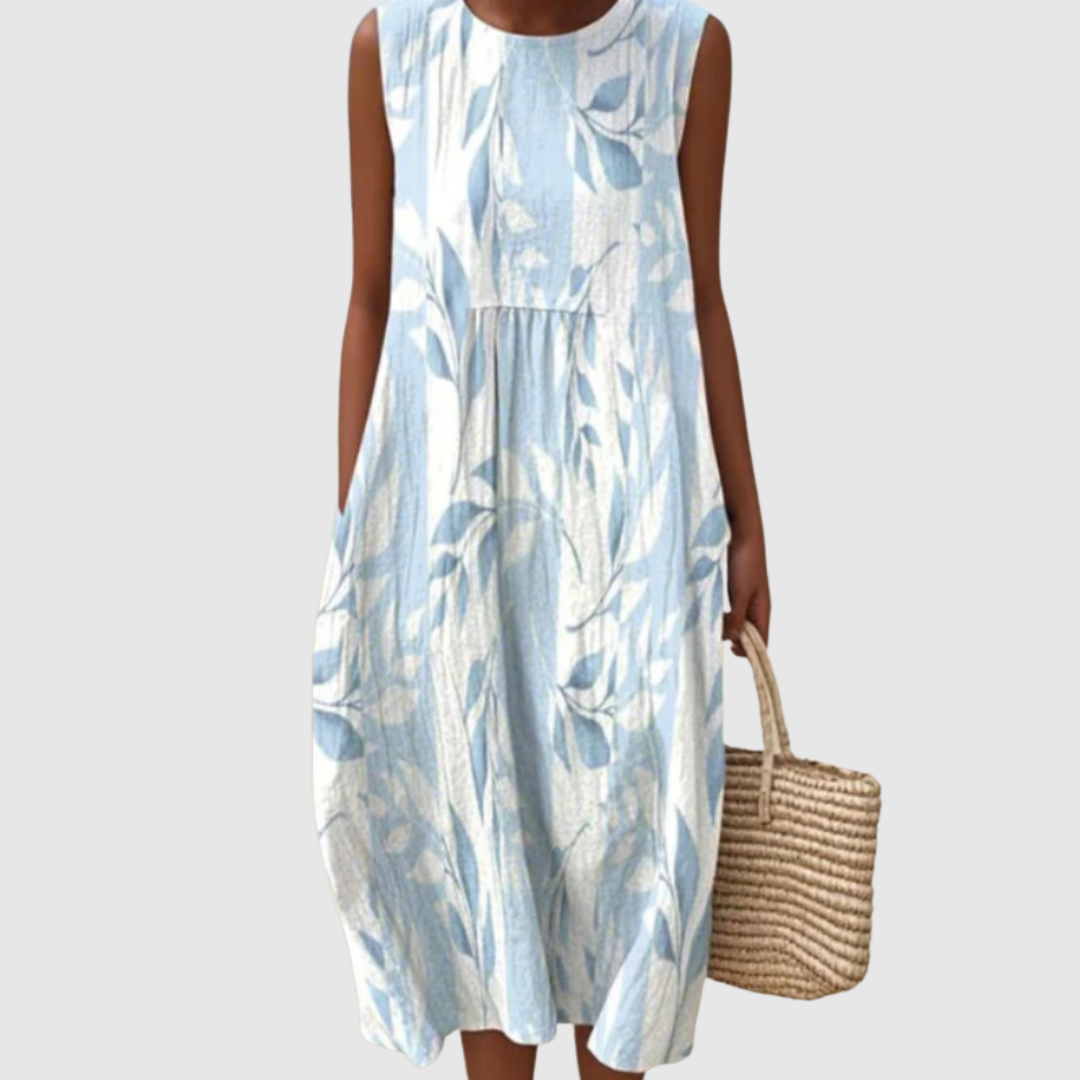 Joy | Listové midi šaty